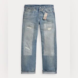 NWT RRL vintage 5 pocket midlands Selvedge Jean